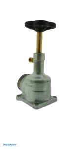 Kindswater Druckventil 2 1/2“, 80°  mit Vierkantflansch DIN 14381